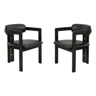 Pamplona Dining Chair Attributed to Augusto Savini for Pozzi, Italy, C1960s Pair Of For Sale