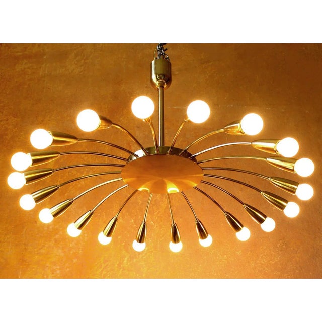 1950s Italian Spider Chandelier from Stilnovo, 1950s For Sale - Image 5 of 8
