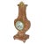 French 19th Century Louis XVI Style Mantel Clock Signed by J Marti. Made from Marble and Gilt Bronze with Porcelain Dial