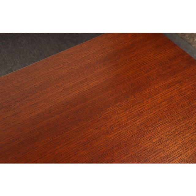 Danish Modern "Elevator" Metamorphic Coffee Table / Dining Table With Two Leaves For Sale - Image 14 of 18