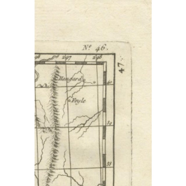 Paper Antique Map of Louisiana & Mississippi Valley, 1780 For Sale - Image 7 of 12