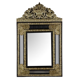 18th Century Miror with Parecloses For Sale