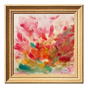 Watercolor Painting the Touch of Blossom No.1 by Fanyu Lin