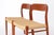 Large Danish Teak Dining Chairs Model 75 with Papercord Seats by Niels Otto (N. O.) Møller for J.L. Møllers, 1950s, Set of 8 For Sale - Image 6 of 12