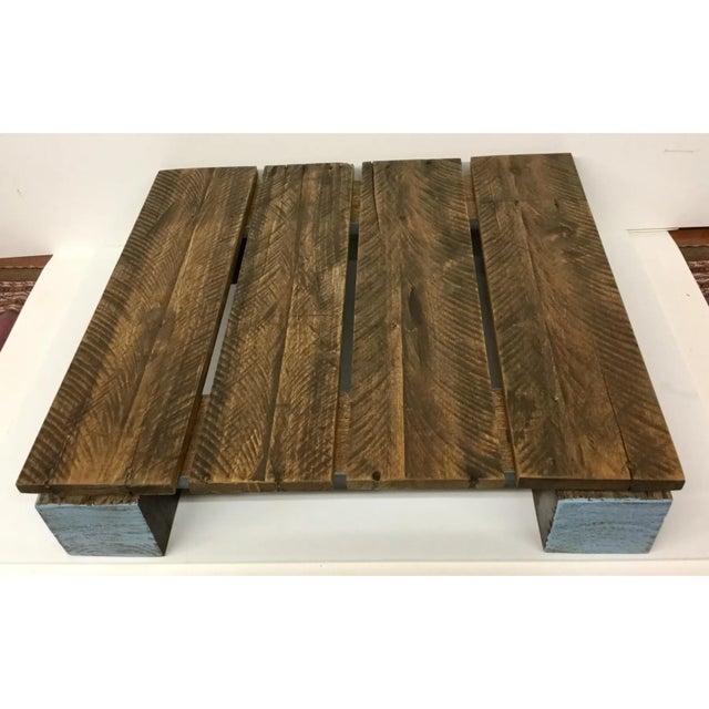 Repurposed Low Meditation Table/Plant Stand For Sale - Image 14 of 17