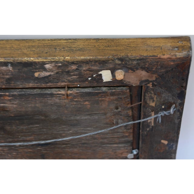 Mid-19th Century Landscape Oil on Wood Trees in the Woods by John Kensett For Sale In Nashville - Image 6 of 10