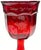 Viking Glass Company Vintage Viking Arlington Ruby Red Water Goblets - Set of 4 For Sale - Image 4 of 8