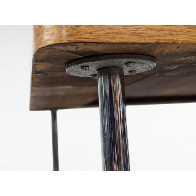 Bauhaus Model B 14 Table in Tubular Steel by Marcel Breuer for Mücke Melder, 1930s For Sale - Image 13 of 15