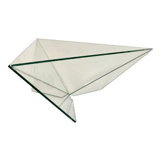 Relocation Super Sale! Postmodern Sculptural Glass Bowl by Side Three Studio For Sale