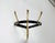 Mid-Century Corner Coat Rack in Metal, 1960s, in Very Good conditions. Designed 1960 to 1969