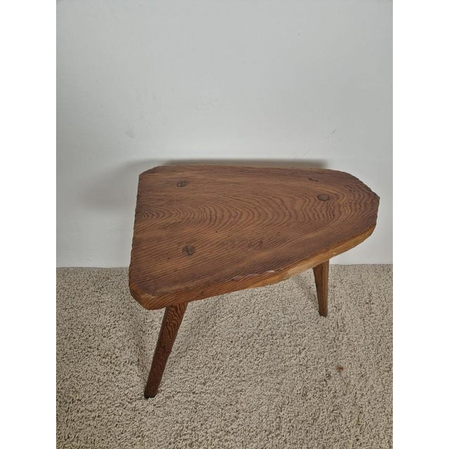 Rustic Coffee Table in the style of Charlotte Perriand, 1950s, in Very Good conditions. Designed 1920 to 1949 This piece...