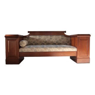 Empire Danish Oak Sofa, 1800s For Sale