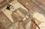 Vintage Brown Persian Tabriz Pictorial Horse Rug - 4' x 5'8" For Sale - Image 4 of 8
