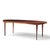 Contemporary Barbara Barry for Baker Style Mahogany Expanding Dining Table With 1 Leaf For Sale - Image 3 of 10