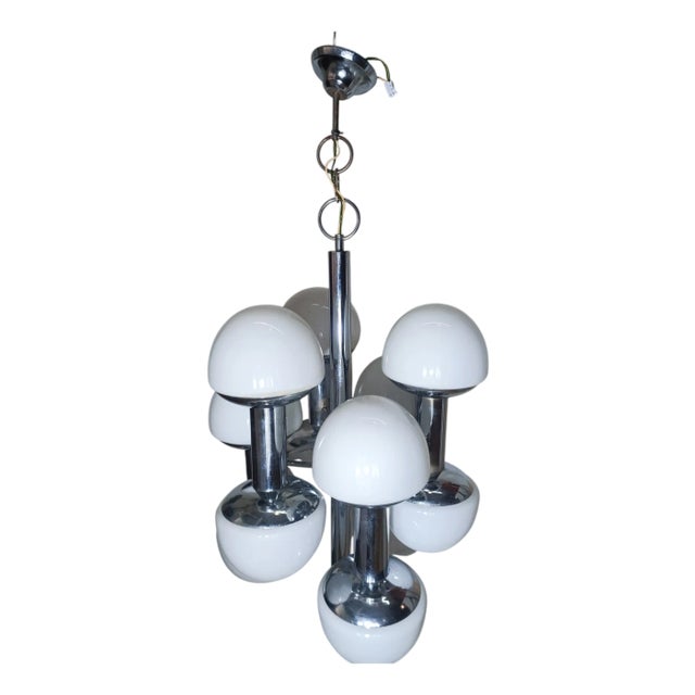 Large Vintage Space Age Lamp, 1960s For Sale