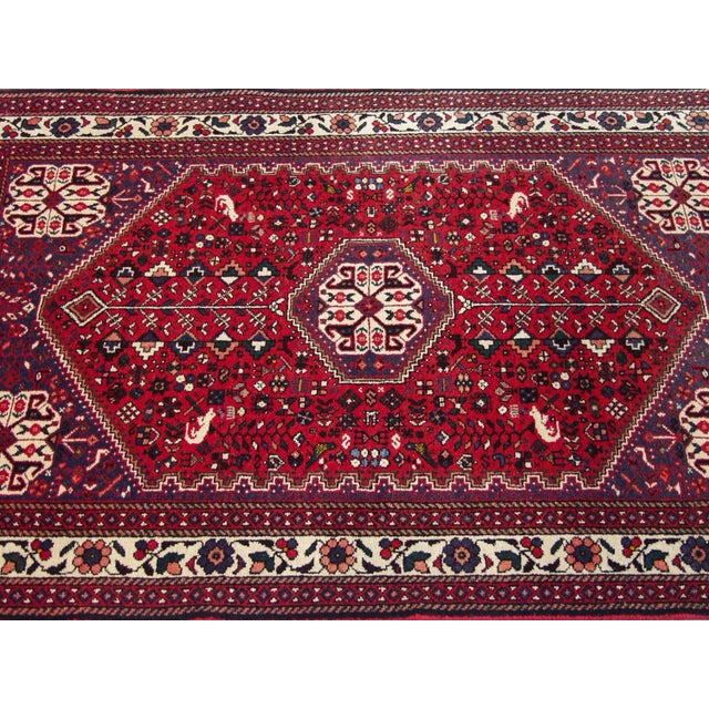 Persian Vintage Abadeh Rug - 3'5" X 5' For Sale - Image 3 of 9