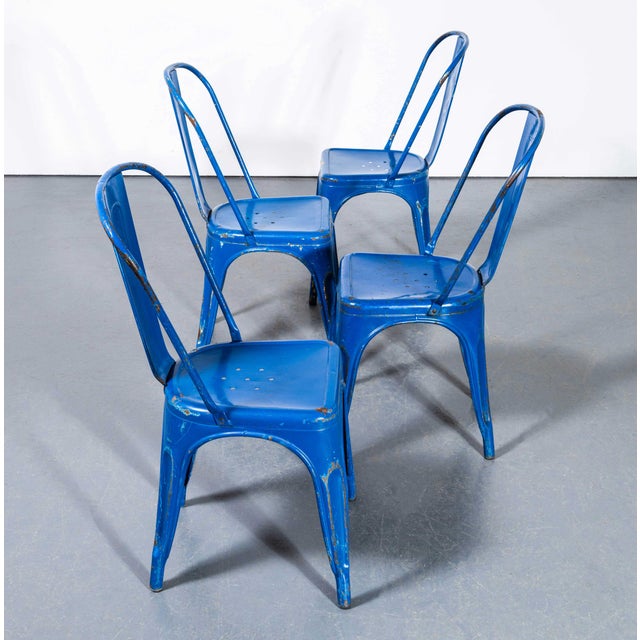 Outdoor Model A Dining Chair from Tolix, 1950s For Sale - Image 9 of 15