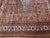 Vintage Persian Bibikabad Rug, Hand-Knotted Wool, Geometric Pattern, Rust Red & Blue, 9x13 For Sale - Image 4 of 18