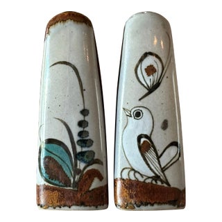 Ken Edwards El Palomar Tonala Pottery Salt and Pepper Shakers - a Pair For Sale