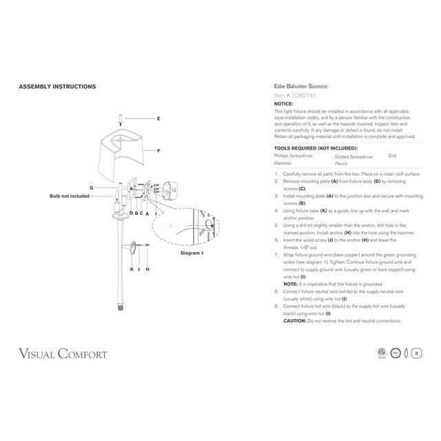 Modern Thomas O'Brien for Visual Comfort Signature Edie Baluster Sconce in Bronze and Hand-Rubbed Antique Brass with Linen Shade For Sale - Image 3 of 4