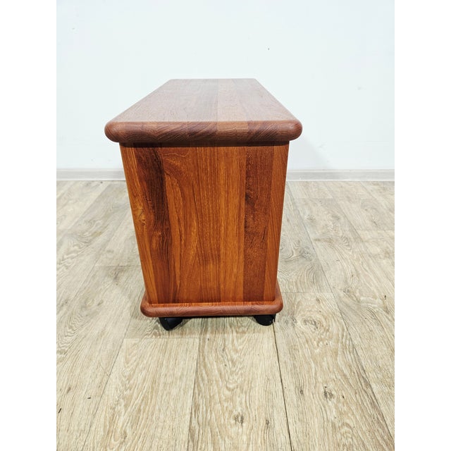 Scandinavian Teak TV Hi-Fi Cabinet, 1970s For Sale - Image 6 of 13