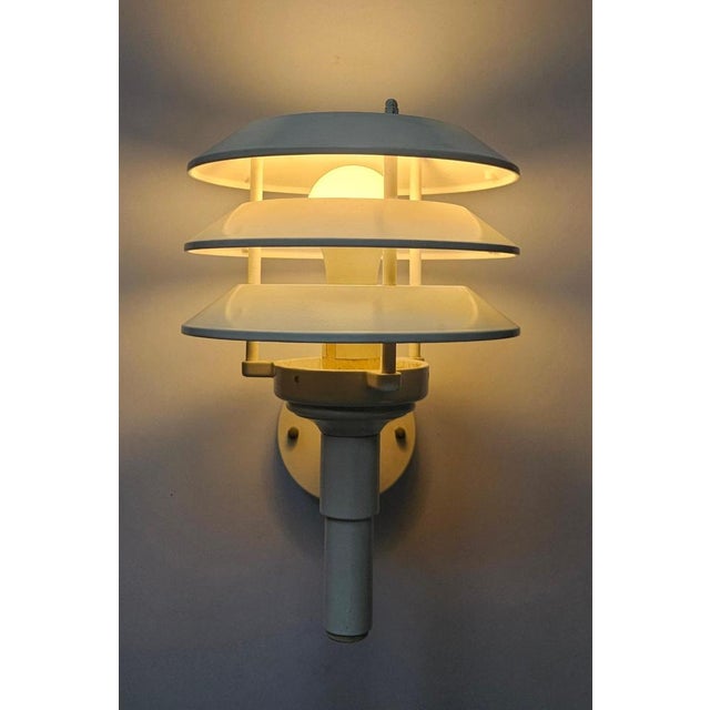 1970s Mid-Century Wall Lamp in the style of Poul Henningsen, Germany, 1970s For Sale - Image 5 of 8