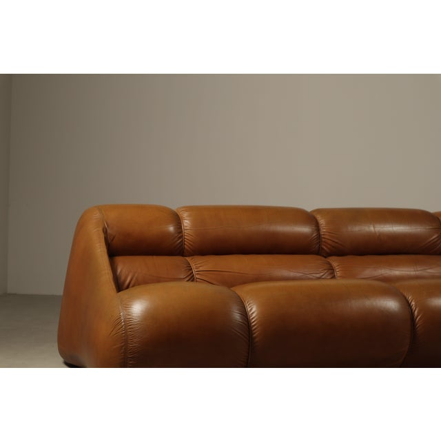 Animal Skin Ciuingam Sofa from De Pas, Durbino & Lomazzi, 1967 For Sale - Image 7 of 16