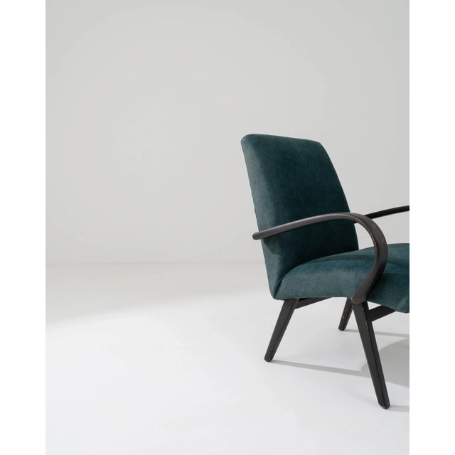 Vintage Armchairs Designed by J. Halabala, A Pair For Sale - Image 11 of 12