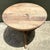 Vintage Turned Wood Pedestal Side Table For Sale - Image 16 of 16