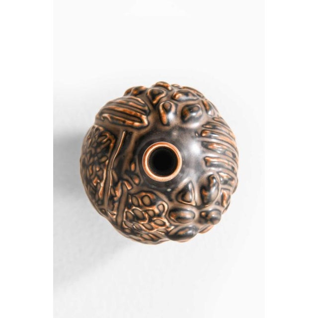 Scandinavian Modern Vase in Ceramic from Axel Salto, 1950s For Sale - Image 3 of 6