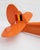 Orange Large Vintage Stampe SV.4 Biplane Airplane Model, 1980s For Sale - Image 8 of 16