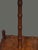 Late 20th Century Faux Bamboo Fruitwood Burlwood Canterbury Style End Table Floor Lamp W/Shade For Sale - Image 6 of 11