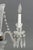 Mid 20th Century Victorian Style Cut Crystal Candelabra, Pair For Sale - Image 5 of 13