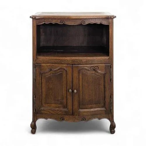 Rustic Oak Bibus Cupboard For Sale - Image 5 of 5