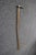 Antique English Country Walking Stick With Deer Antler and Silver Handle For Sale In Philadelphia - Image 6 of 16