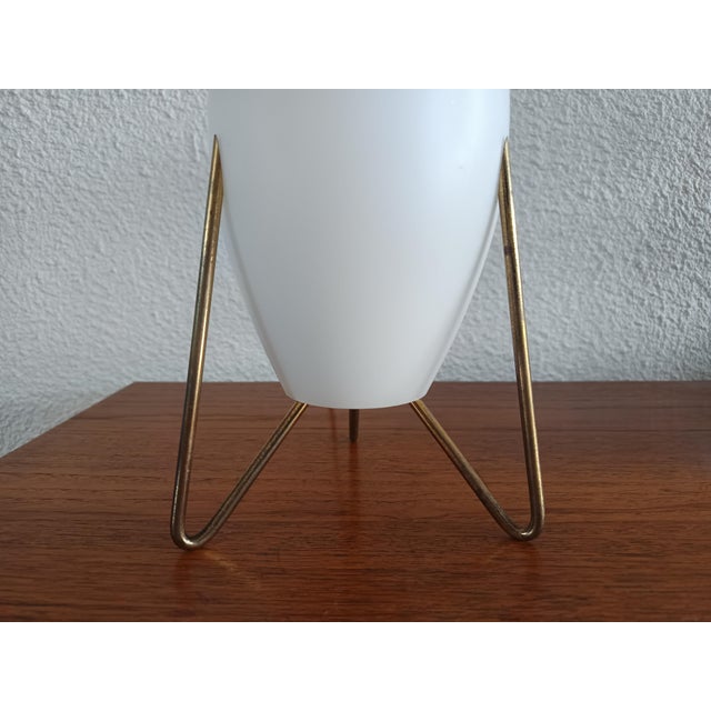 Metal Vintage Table Lamp by Disderot, 1950s For Sale - Image 7 of 11