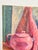 1940s Post Impressionist Colorful Original Painting Still Life, Signed, 1944 For Sale - Image 5 of 8