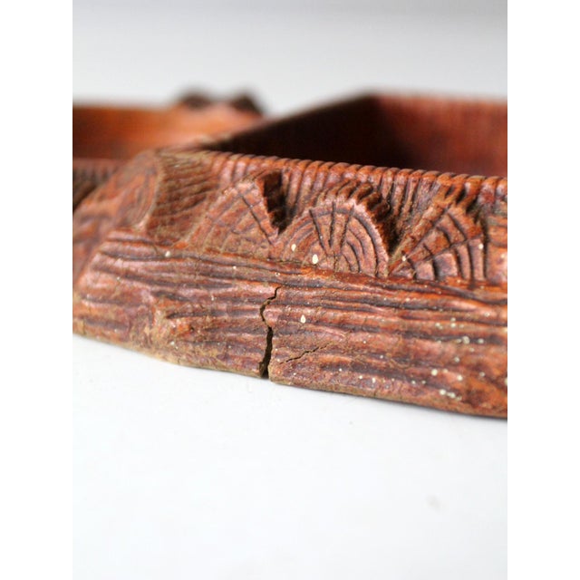 Vintage 1950s Multi Products Faux Bois Dresser Box and Ashtray For Sale - Image 15 of 15