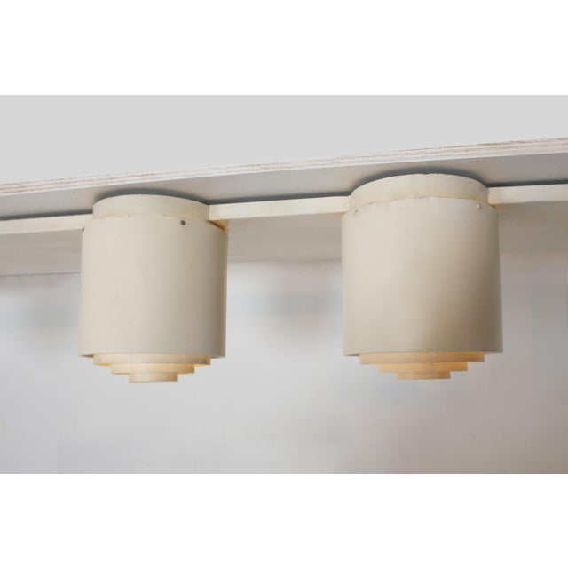 Alvar Aalto Stora Enso Headquarters Ceiling Lamp by Alvar Aalto for Idman, Finland, 1950s For Sale - Image 4 of 5