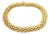 70252 Chaumet Paris Gold Mesh Bracelet 18k Yellow Tube Flex Link Style For Sale