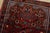 Hamedan Rug 2’10” X 4’6” Red Wool Vintage Tribal Hand-Knotted Carpet For Sale In Philadelphia - Image 6 of 10