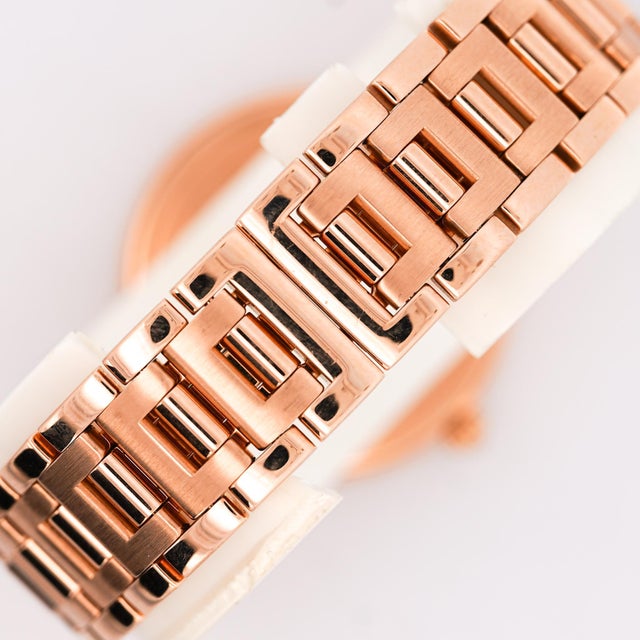 Rose Vacheron Constantin Sovereign 18k Rose Gold 32mm Watch For Sale - Image 8 of 11