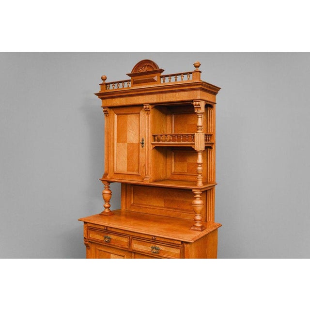 Gründerzeit Sideboard in Oak, 19th Century For Sale - Image 17 of 18