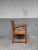 Mid-Century Oak Armchair with Rattan For Sale - Image 12 of 18