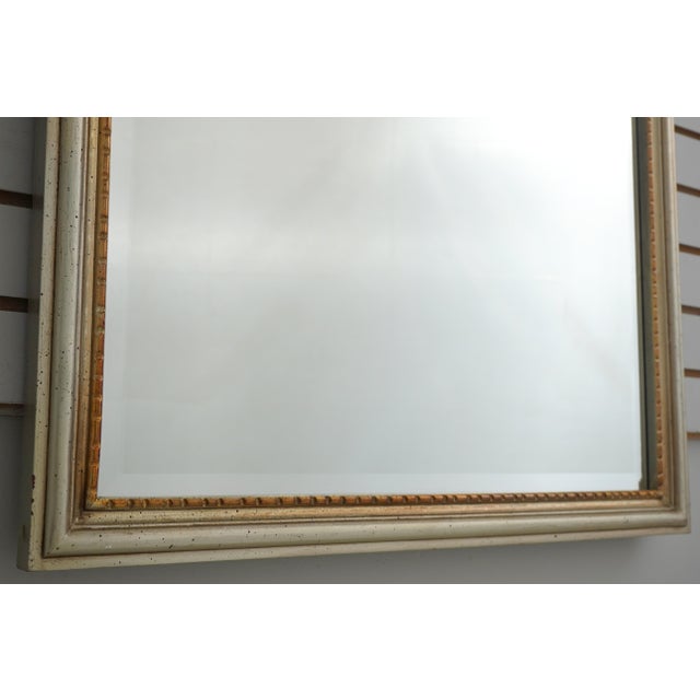 Carolina Mirror Company Carolina Mirror Company Silver & Gold Finish Mirror For Sale - Image 4 of 9