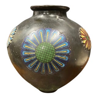 19th Century Japanese Cloisonné Large Vase, Meiji Period For Sale