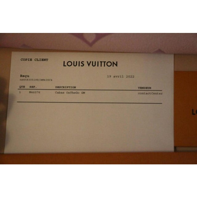 Sunrise Pastel Onthego Gm Bag, 2010 from Louis Vuitton For Sale - Image 11 of 15