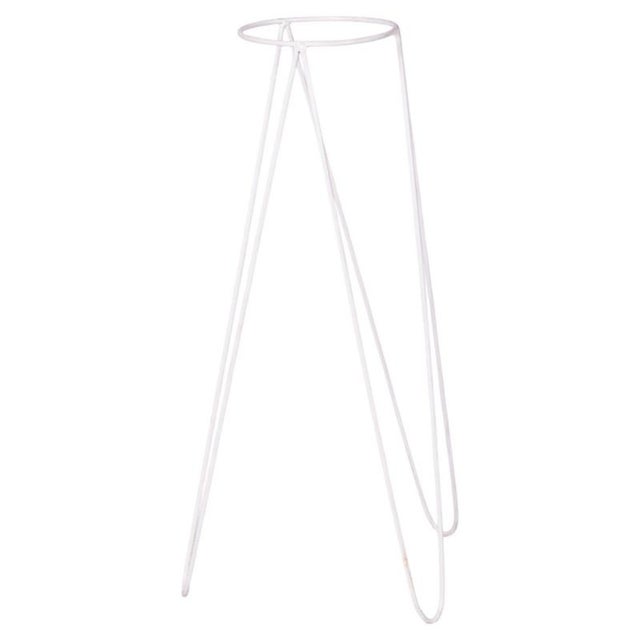 Metal Mid-Century Czech Flower Stand in Lacquered Steel, 1950s For Sale - Image 7 of 7