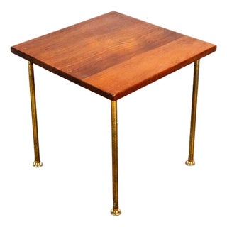 Vintage Danish John Stuart for France & Søn Teak Side Table For Sale