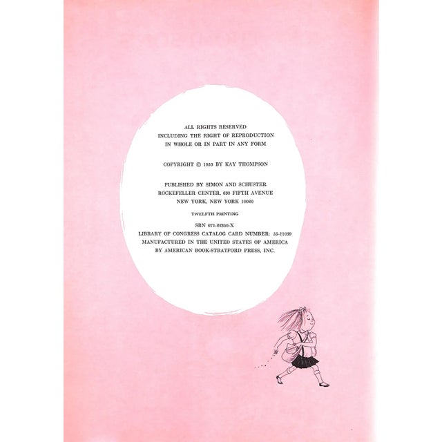 THOMPSON, Kay [65] pp. Simon & Schuster Twelfth Printing Meet Eloise, the precocious darling of the Plaza Hotel! Eloise is...